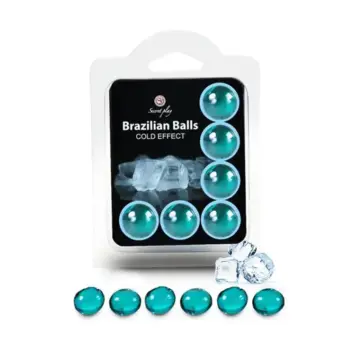 KooKoo 23 Σετ 6 βραζιλιάνικες μπάλες (Brazilian Balls) με εφέ δροσιάς (Cool Effect) για ερωτικά παιχνίδια.