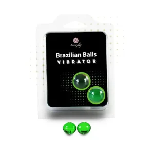 Brazilian Balls Vibration Effect που λιώνουν στο δέρμα απελευθερώνοντας λάδι μασάζ με αίσθηση δόνησης και διέγερσης.