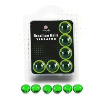 KooKoo 22 Σετ 6 βραζιλιάνικες μπάλες (Brazilian Balls) με εφέ δόνησης (Vibration Effect) για ερωτική διέγερση.