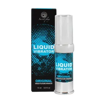Διεγερτικό τζελ Liquid Vibrator 15ml με αίσθηση δόνησης, φυσική φόρμουλα και airless dispenser.