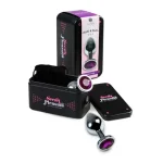 Secretplay – Πρωκτική σφήνα με μωβ κρύσταλλο 2.5cm