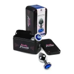 Secretplay – Πρωκτική σφήνα με μπλε κρύσταλλο 2.8cm