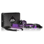 Secretplay - Σετ αξεσουάρ BDSM μωβ 6τεμ