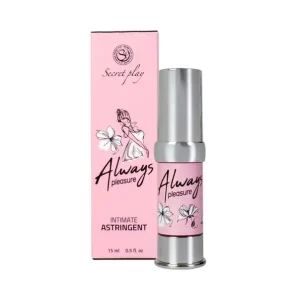 Τζελ συσφιξης αιδοίου Always Virgin 15ml, 100% φυσικό και vegan, με αντλία airless για εύκολη εφαρμογή.