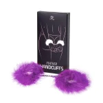 Secretplay - Χειροπέδες από πούπουλο μώβ