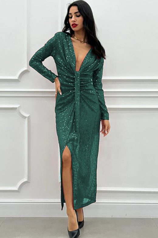 sarong-style-long-green-dress-with-sequins-200117522-4-kookoo-1