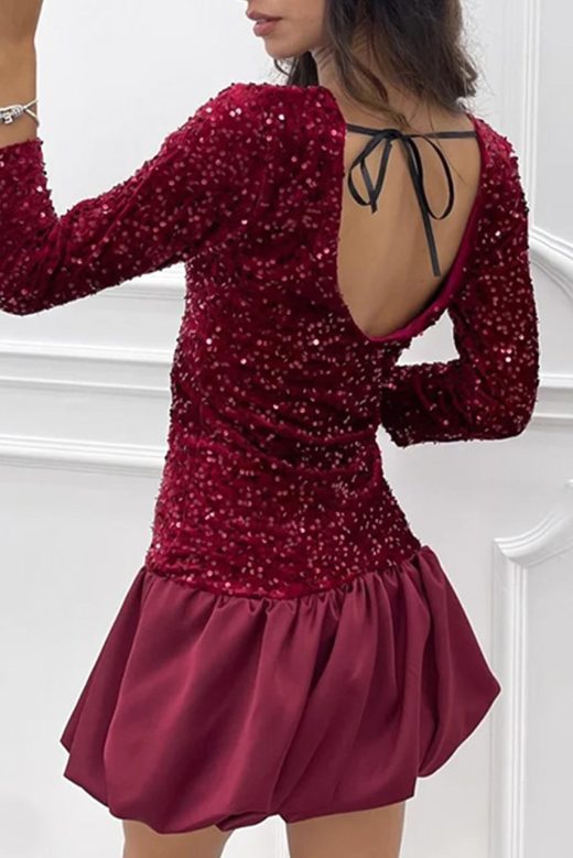 balloon-mini-backless-burgundy-sequin-dress-200117532-2-kookoo-3