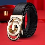 Ζώνη με χρυσή αγκράφα auto lock