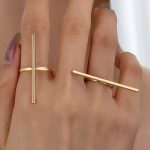 Δαχτυλίδια με γεωμετρικά σχέδια