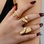 Μίνιμαλ σετ 3 δαχτυλιδιών