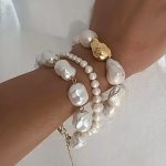 Σετ βραχιόλια με πέρλες