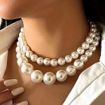 Σετ κολιέ μπαρόκ στυλ με χάντρες