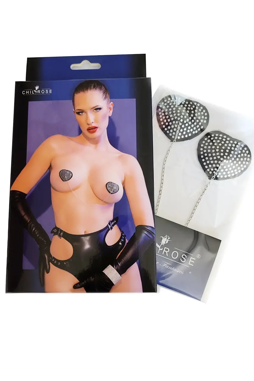 autokollita-thilon-me-stras-kai-alysida-200D-239050-KooKoo (1) Αυτοκόλλητα θηλών με στρας και ασημί αλυσίδα-2