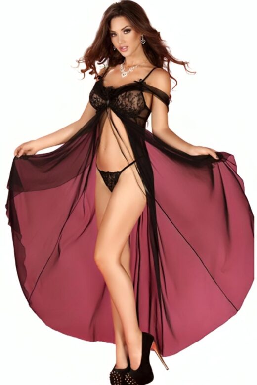 mayro-makry-babydoll-diafano-louloudi-200D-238944-KooKoo-2