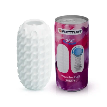 Egg Magic Ball stroker από TPR και ABS, με εσωτερική υφή και μπάλα διέγερσης για έντονη αντρική απόλαυση.