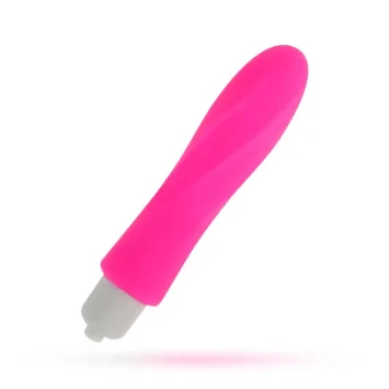 Ohmama Mini Bullet 12 x 2.4 cm με εύκαμπτη άκρη και ισχυρή δόνηση, από ABS και υποαλλεργική σιλικόνη.