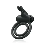 Pretty Love - Διπλό δαχτυλίδι πέους OSMOND με διεγέρτη