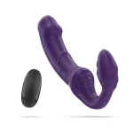 Intense - Διπλός δονητής Strap-On JILL με χειριστήριο