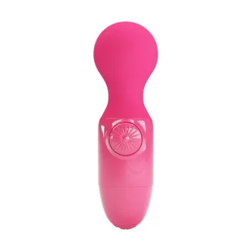 Μικρός δονητής Wonder Mini Massager σε ματζέντα απόχρωση με πολλαπλές ταχύτητες δόνησης και σιλικόνη