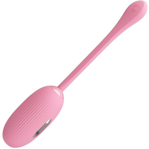 Egg Δονητής DOREEN Smart ασύρματος σε baby pink απόχρωση, με έλεγχο μέσω εφαρμογής, αδιάβροχο σχεδιασμό και επαναφορτιζόμενη μπαταρία USB.