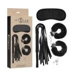 Intense - EROTIC PLAYSET 1 με χειροπέδες, μάσκα και μαστίγιο