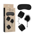 Intense - EROTIC PLAYSET 2 με χειροπέδες, μάσκα και γαργαλίστρα