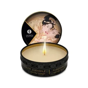 Shunga κερί μασάζ βανίλιας 30 ml που λιώνει σε ζεστό λάδι για αισθησιακό μασάζ.