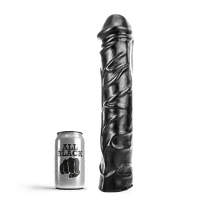 Μαλακό ρεαλιστικό dildo All Black GIANT FISTING 31cm για extreme διείσδυση και fisting.