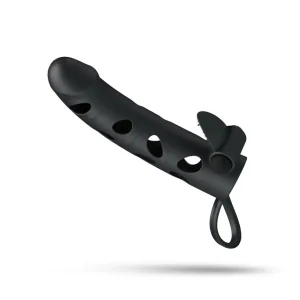 Pretty Love θήκη πέους από σιλικόνη με δόνηση και κλειτοριδική διέγερση