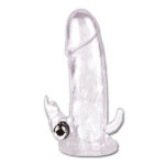 Baile - Προέκταση πέους rabbit BRAVE MAN με διεγέρτη 18cm