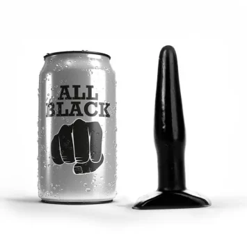 ALL BLACK starter anal plug μαύρο