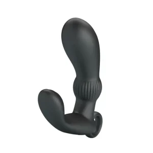 Πολυτελής δονητικός διεγέρτης προστάτη από σιλικόνη με τηλεχειριστήριο και 12 λειτουργίες δόνησης