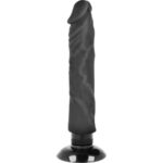 Basecock - Ρεαλιστικό Dildo BASECOCK 20cm Δύο σε Ενα μαύρο