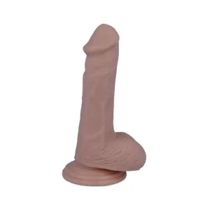 Ρεαλιστικό dildo Mr. Intense 16.5cm με βεντούζα, φυσικό χρώμα και μαλακή, εύκαμπτη υφή για hands-free εμπειρίες.