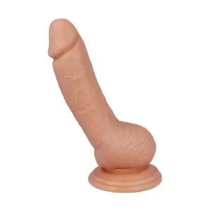 Ρεαλιστικό dildo Mr. Intense 17,6 cm σε φυσικό χρώμα με λεία επιφάνεια και βεντούζα.