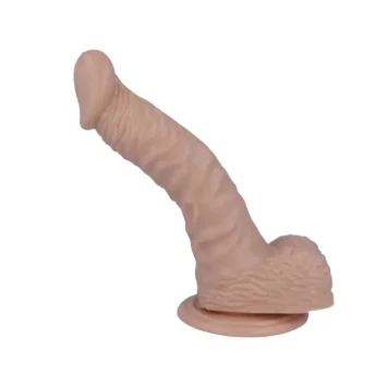 Ρεαλιστικό dildo Mr. Intense 19.8cm με βεντούζα, φυσική υφή και ευκαμψία για hands-free χρήση.