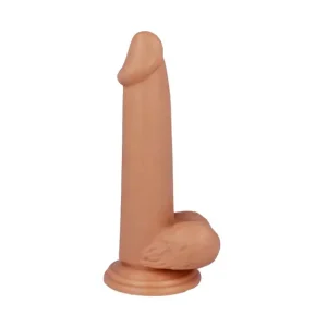 Ρεαλιστικό dildo Mr. Intense 18 cm σε φυσικό χρώμα με λεία επιφάνεια και βεντούζα.