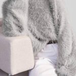 Cozy casual τοπ γκρι