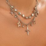 Διπλό κολιέ με αστέρια