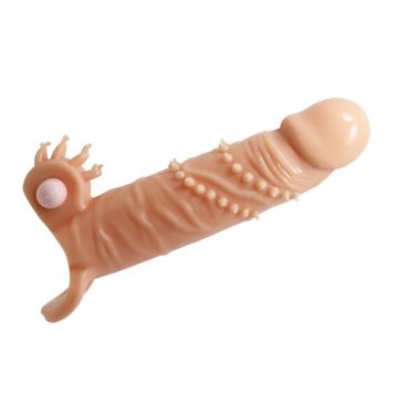 Προέκταση πέους CONNOR με κλειτοριδικό διεγέρτη, δόνηση και δαχτυλίδι όρχεων.