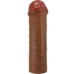 Pretty Love - Προέκταση πέους NILE με ρεαλιστική υφή καφέ