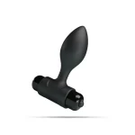 Pretty Love - Πρωκτική σφήνα VIBRA μαύρη 5cm