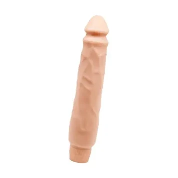 Ρεαλιστικό dildo JACK 26cm με λειτουργία δόνησης, φλέβες και μαλακό TPR υλικό.