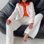 Σετ κουστούμι λευκό