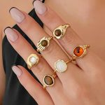 Vintage δαχτυλίδια με πέτρες