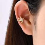 Χρυσά Ear Cuffs σκουλαρίκια