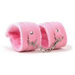 Ροζ γούνινες χειροπέδες