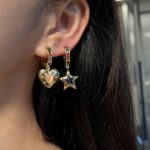 Ζιργκόν πολύχρωμα σκουλαρίκια