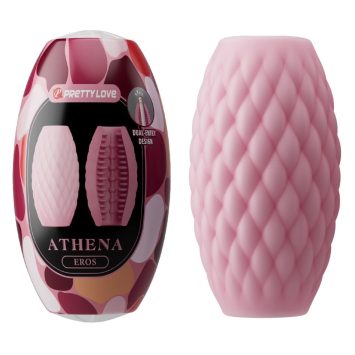 Ανδρικό αυνανιστήρι ATHENA EROS με διπλή είσοδο και εσωτερική υφή, αδιάβροχο.