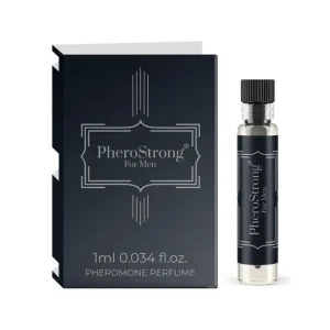 Ανδρικό άρωμα φερομόνης PheroStrong 1ml με δροσερές θαλάσσιες νότες και κεχριμπάρι.